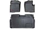 M51112 - : Floor Mats | FR &amp; RR | 2 Ret Hook | Ford F-150 2WD/4WD (2011-2014) for Rough Country Image