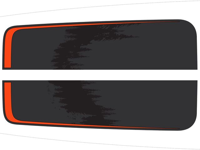 NB5Z6320000B - Exterior: Graphics Kit - Dual Hood Stripe, Timberline for Ford Image