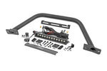51117 - : Safari Bar | 12" LED Light Bar | Black | DRL | Single Row | OE Modular Steel | Ford Bronco (21-25) for Rough Country Image