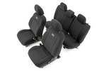 91031 - : Seat Covers | FR &amp; RR | Double Cab | Fits Toyota Tacoma 2WD/4WD (2016-2023) for Rough Country Image