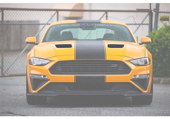 422083 - : Roush 2018-2023 Mustang Hood Heat Extractors for ROUSH Performance Image