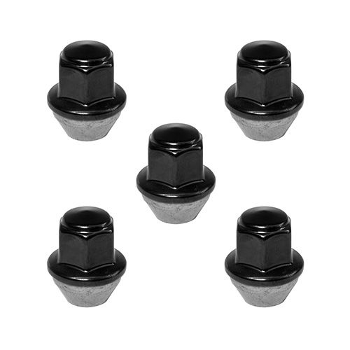 M1012MB - : M14 X 1.5 Black Lug Nut Kit (5Pcs) for Ford Performance Image