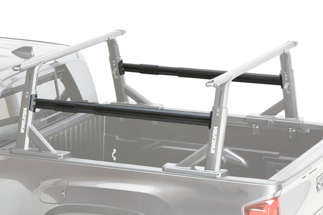 VKB3Z9955100G - : Telescoping Side Bars, Long 50" - 84" - Yakima for Ford: E-350 Super Duty, E-450 Super Duty, F-150, F-250 Super Duty, F-350 Super Duty, F-450 Super Duty, F-550 Super Duty, Maverick, Ranger Image