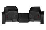 M5117 - : Floor Mats | Front | Over Hump | Ford F-250/F-350 Super Duty 2WD/4WD (17-25) for Rough Country Image