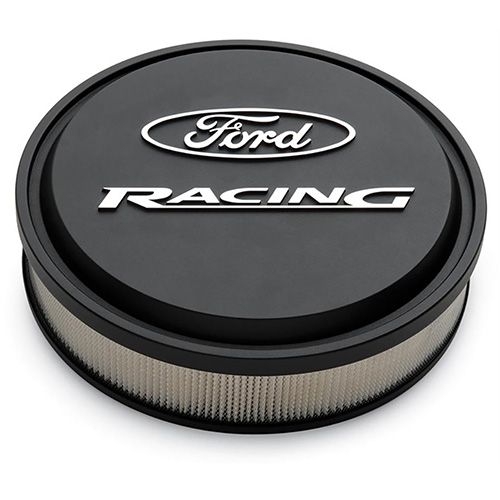 302380 - : "Ford Racing" Slant Edge Air Cleaner Black for Ford Performance Image