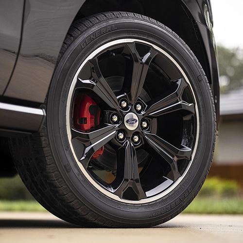 M1007KS2295B - : 2015-2021 F-150 22" Wheel Kit -Black for Ford Performance Image