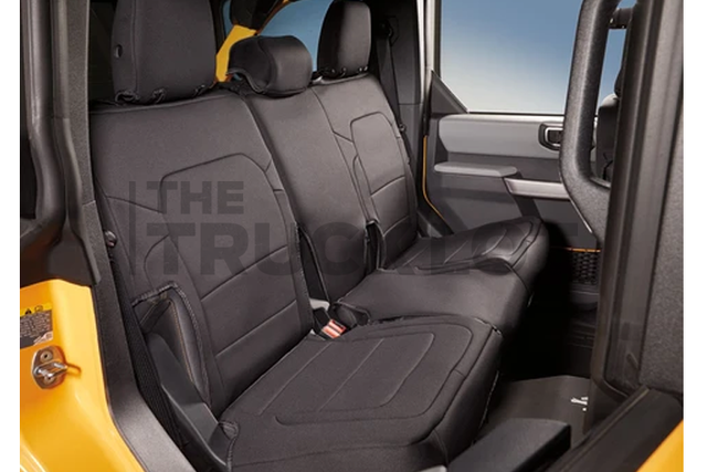 VM1PZ1863812F - : Rear Seat Covers, 60/40 - Neoprene Black for Ford: Bronco Sport Image