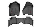 M31212 - : Floor Mats | FR/RR | Quad Cab | Fits Ram 1500 2WD/4WD (2012-2018 &amp; Classic) for Rough Country Image