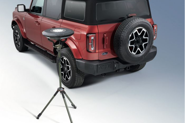 VNL1Z18D906A - : Overland Exterior Area Lighting And Speaker for Ford: Bronco, Bronco Sport, E-350 Super Duty, E-450 Super Duty, Edge, Escape, Expedition, Explorer, F-150, F-250 Super Duty, F-350 Super Duty, F-450 Super Duty, F-550 Super Duty, Maverick, Mustang, Mustang Mach-E, Ranger, Transit-150, Transit-250, Transit-350, Transit-350 HD | Lincoln: Aviator, Corsair, Nautilus, Navigator Image