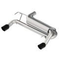M5230BR7SB - : Bronco 2.7L Sport Tuned Muffler - Black for Ford Performance Image