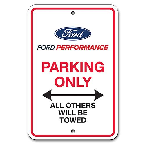 M1827PARK - : Ford Performance Parking Only Sign for Ford Performance Image