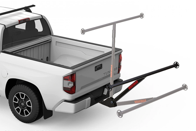 VKB3Z99286A40D - : Hitch-Mounted Longarm Bed Extender for Ford: Bronco, Bronco Sport, E-350 Super Duty, E-450 Super Duty, Expedition, Explorer, F-150, F-250 Super Duty, F-350 Super Duty, F-450 Super Duty, F-550 Super Duty, Maverick, Ranger Image