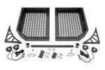 93057 - : Cargo Rack | Dual 2" Black LED Pairs | Flush Mount | Polaris Ranger XP 1000 for Rough Country Image