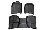 M20712 - : Floor Mats | FR &amp; RR | Ext Cab | Fits Chevy/Fits GMC 1500/2500HD (07-14) for Rough Country Image