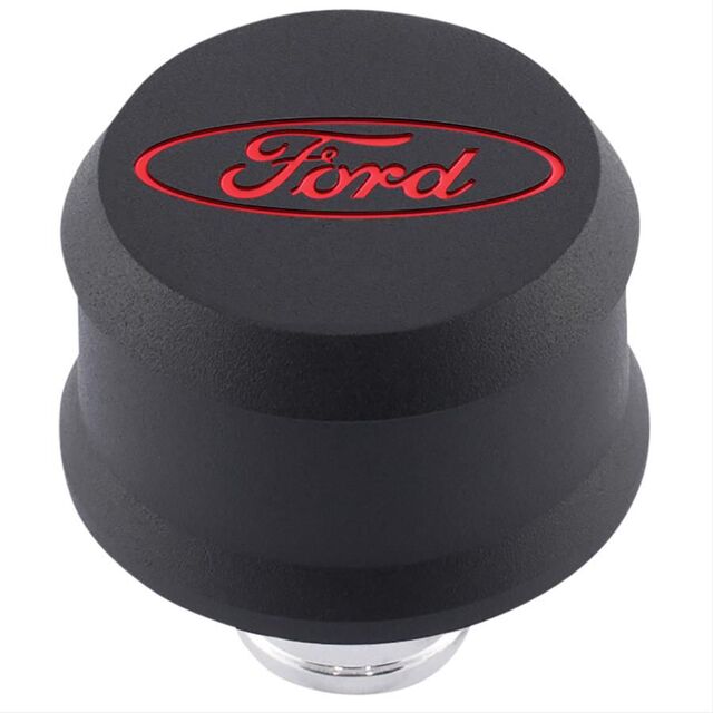 302440 - : "Ford" Slant Edge Breather - Black/Red for Ford Performance Image