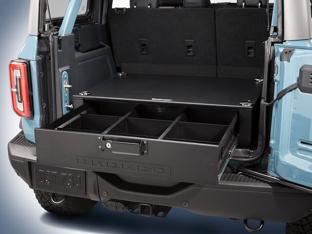 VM2DZ78115A00E - : Cargo Area Security Drawer - 4-Door for Ford: Bronco Image