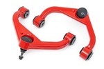 1958RED - : Red Forged Upper Control Arms | 3 Inch Lift | Chevy/GMC 2500HD/3500HD (20-25) for Rough Country Image