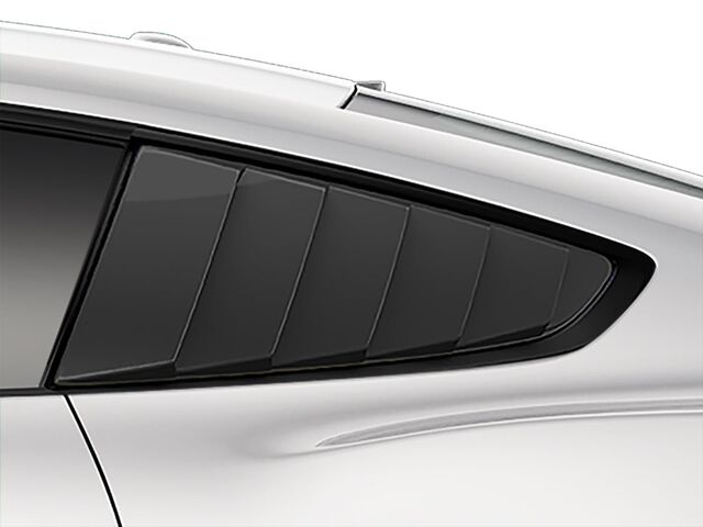 VJR3Z63280B10A - : Louvers - Quarter Window - Matte Black for Ford: Mustang Image