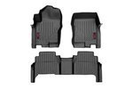 M80513 - : Floor Mats | FR &amp; RR | Crew Cab | Fits Nissan Frontier 2WD/4WD (2008-2021) for Rough Country Image