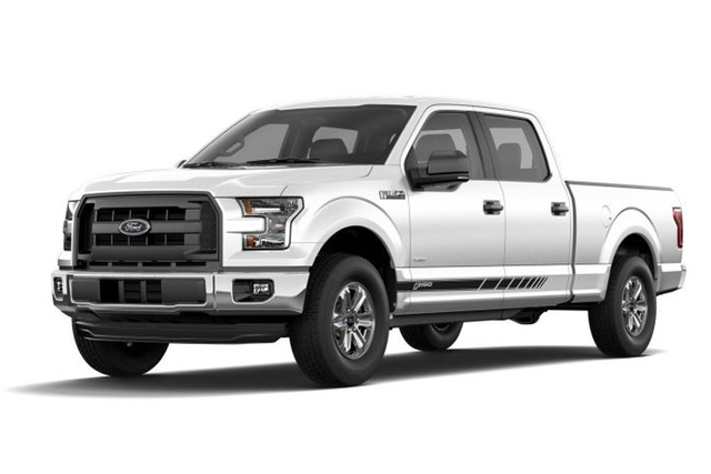 VML3Z6320000C - : Body Speed Stripe Kit - Matte Black for Ford: F-150 Image