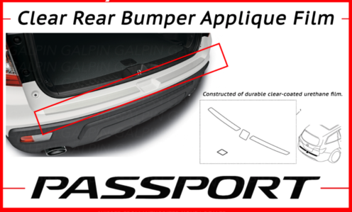 8P48TGS100 - Exterior: Bumper Applique, Rear for Honda Image