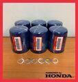 15400PLMA0294109140006 - : 15400 - PLM-A02 6 PACK HONDA OEM OIL FILTER AND DRAIN PLUG GASKET FITS ALL HONDAS for Honda Image