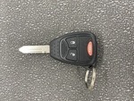 5183348AC - Wiper/Lock Cylinder and Keys: Blank With Transmitter Key for Mopar Image