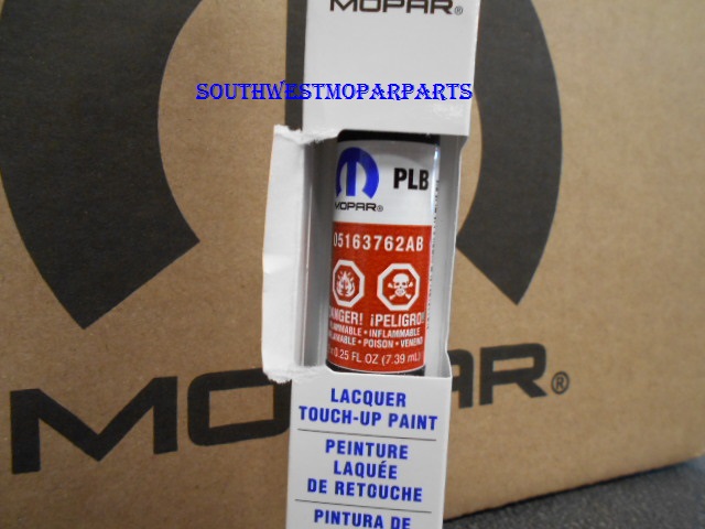 5163762AB - Vehicle Care Products: PLB  Touch Up Paint, Copperhead Pearl Coat 5163762AB for Mopar Image