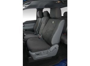 VCC3Z26600D20C - Interior: Carhartt Seat Covers By Covercraft, Gravel for Ford Image