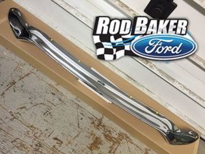 CC3Z16C900B - Exterior: 11-16 Ford Super Duty Chrome Hood Deflector Bug Shield Protector OEM Terminator for Ford Image