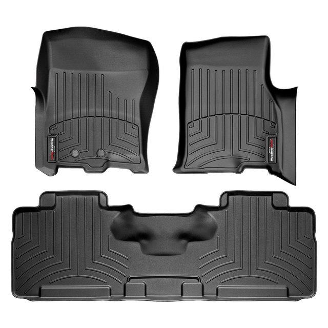 443531441072 - : WeatherTech 07-17 Expedition and Navigator Part # 443531-441072 1rd 2nd Row Black - WeatherTech for WeatherTech Image