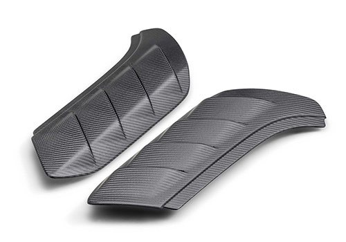 M16026BM - : 2022-2025 BRONCO RAPTOR CARBON FIBER FENDER VENT SET-MATTE for Ford Performance Image