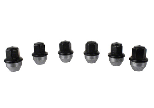 M1012F15B - : M14 X 1.5 BLACK LUG NUT WHEEL KIT OF 6 for Ford Performance Image