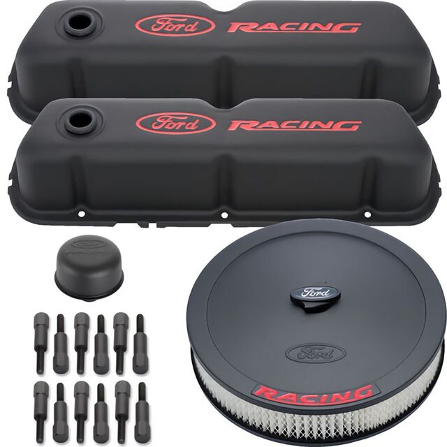 302500 - : FORD RACING COMPLETE DRESS UP KIT, BLACK CRINKLE FINISH for Ford Performance Image