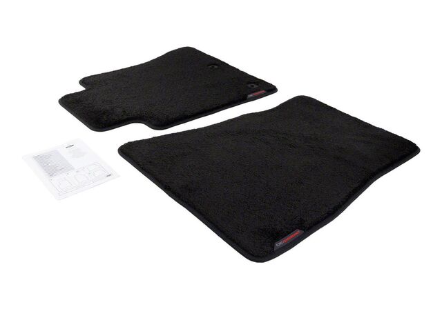 M13086M60 - : 2015-2025 FPP MUSTANG PREMIUM FLOOR MAT SET - BLACK for Ford Performance Image