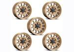 M1007KM1785BR - : 2021-2024 BRONCO 17X8.5" METHOD WHEEL KIT - BRONZE for Ford Performance Image