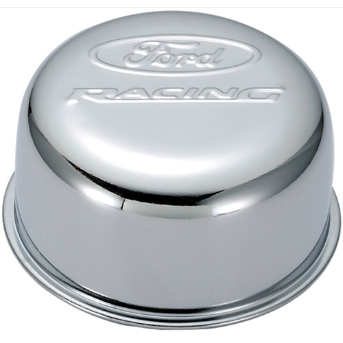 302200 - : FORD RACING LOGO AIR BREATHER CAP: TWIST TYPE CHROME for Ford Performance Image