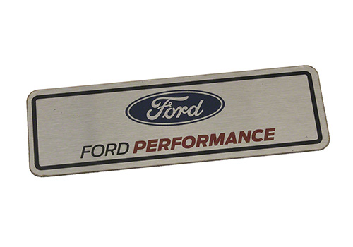 M1447A - : MUSTANG "FORD PERFORMANCE" DASH EMBLEM for Ford Performance Image