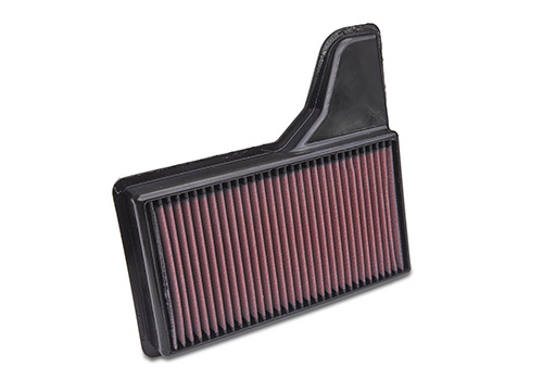 M9601M - : 2015-2023 MUSTANG GT, I4 and V6 HIGH-FLOW K&amp;N / FORD PERFORMANCE AIR FILTER for Ford Performance Image