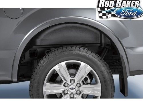 FL3Z9927886D - Wheels: 15 thru 18 F-150 OEM Genuine Ford Heavy Duty Rear Wheel Well House Liner Kit NEW for Ford Image