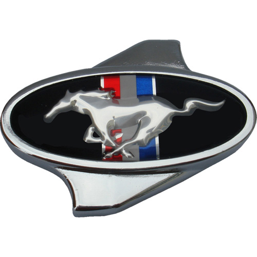 302337 - : CHROME AIR CLEANER NUT: MUSTANG LOGO for Ford Performance Image