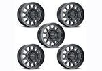 M1007KM1785MB - : 2021-2024 BRONCO METHOD 17X8.5" WHEEL KIT - MATTE BLACK for Ford Performance Image