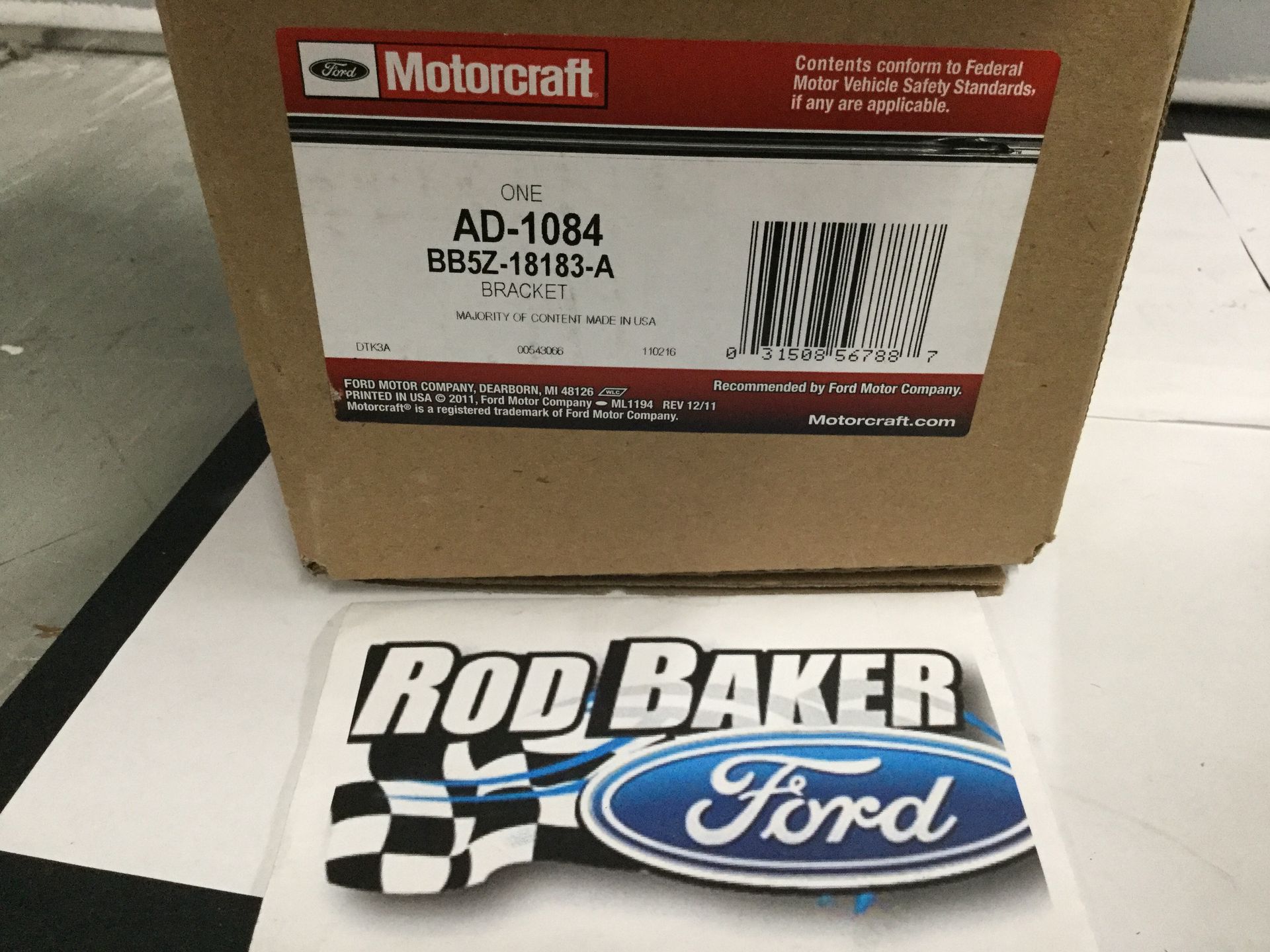 BB5Z18183A - Suspension: Strut Mount for Ford Image