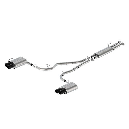 M5200ESTB - : 2020-2025 EXPLORER ST SPORT EXHAUST - BLACK for Ford Performance Image