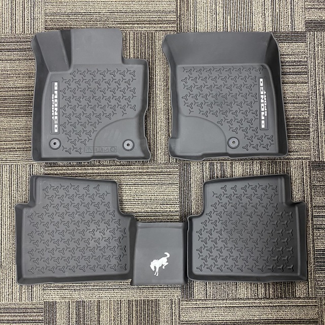 MP1Z7813300AB - Interior: 2021-2024 Bronco Sport Floor Mats Kit for Carpeted Flooring for Ford Image