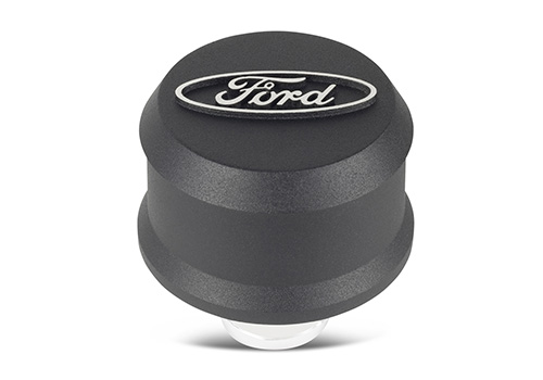 302435 - : "FORD" SLANT EDGE BREATHER - BLACK for Ford Performance Image