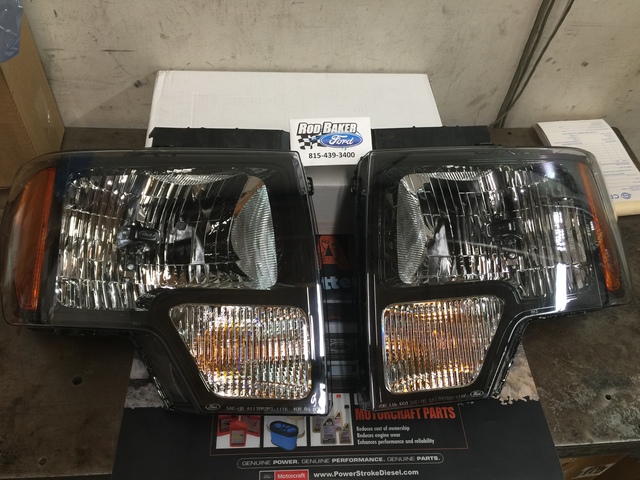 AL3Z13008AJ - Exterior: Headlamp Assembly for Ford Image