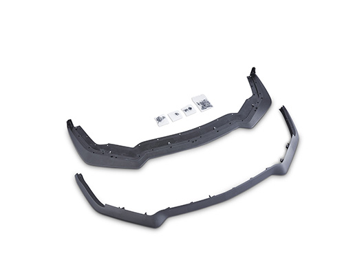 M16601MPP - : 2018-2021 Ford Performance Mustang Performance Pack 2 Front Splitter Kit for Ford Performance Image