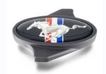 302338 - : BLACK FINISH AIR CLEANER NUT: MUSTANG LOGO for Ford Performance Image
