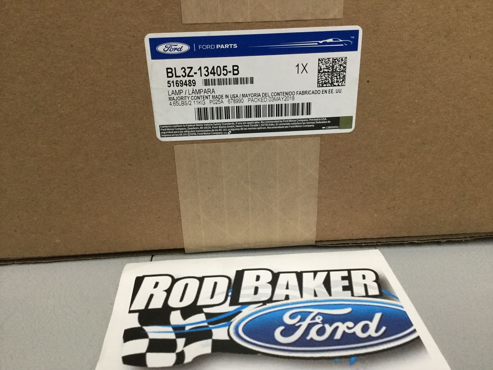 BL3Z13405B - Electrical: Tail Lamp Assembly for Ford Image